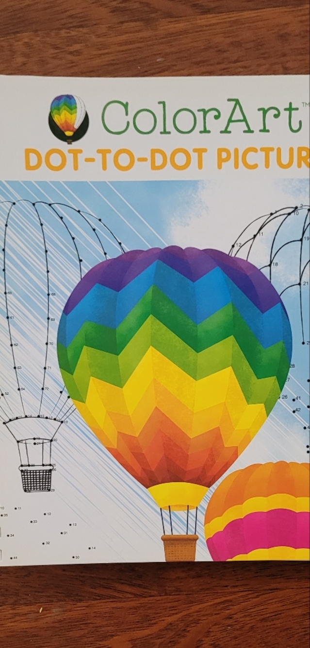 Dot-to-Dot Color Pictures - Multicolor